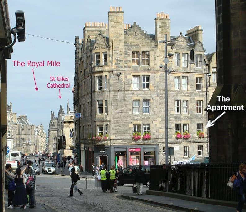 Royal Mile Apt, Just 1 Min From Edinburgh Castle! Exterior foto